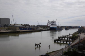 Gorleston on Sea home with sea and river views.